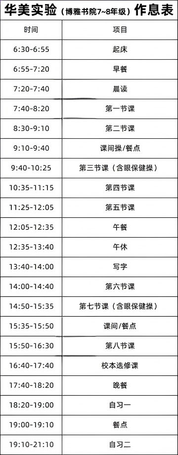 华美实验